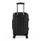 Peaceful Days Black Woman Art Hardshell Hardside Lockable Spinner Suitcase