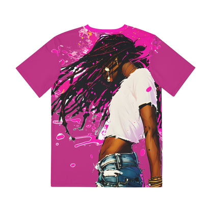I'm Electric Black Woman Vibrant Graphic Streetwear Unisex Tee T-Shirt