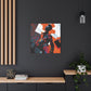 Fashion Is King Afrocentric Black Art Canvas Wall Print