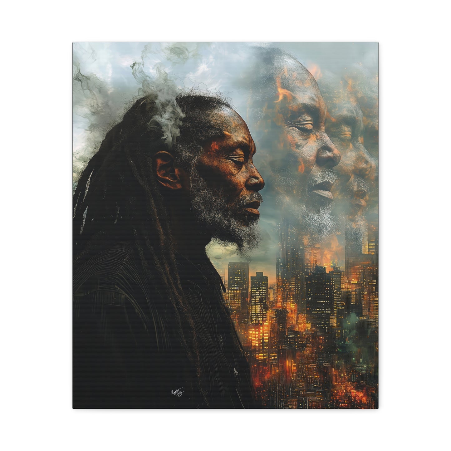 Canvas Wall Print - We Remember Black Art