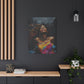 Euphoria Afrocentric Black Woman Abstract Art Canvas Wall Print - Xtreme Shopper
