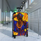 Vacation Vibing Black Woman Art Hardshell Hardside Lockable Spinner Suitcase Luggage