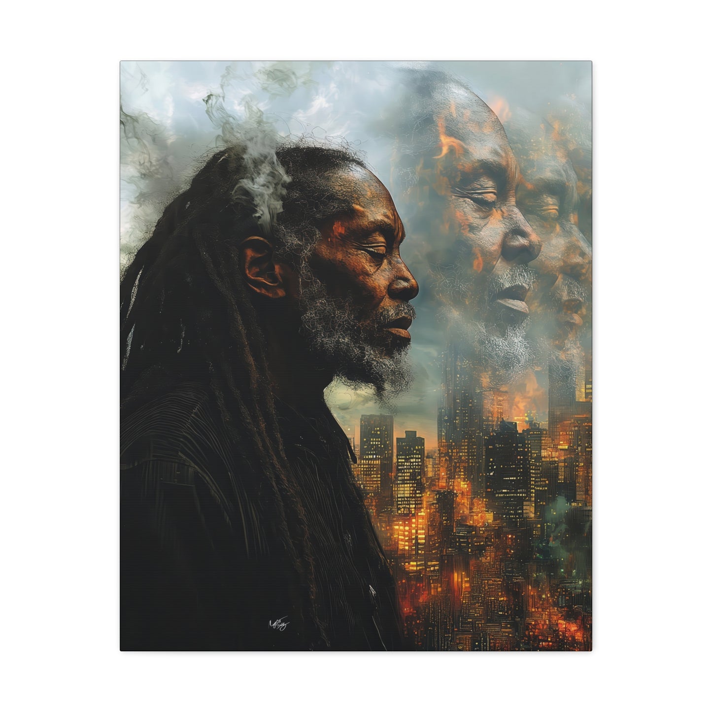 Canvas Wall Print - We Remember Black Art