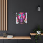 Malika Knows Afrocentric Black Woman Abstract Art Canvas Wall Print