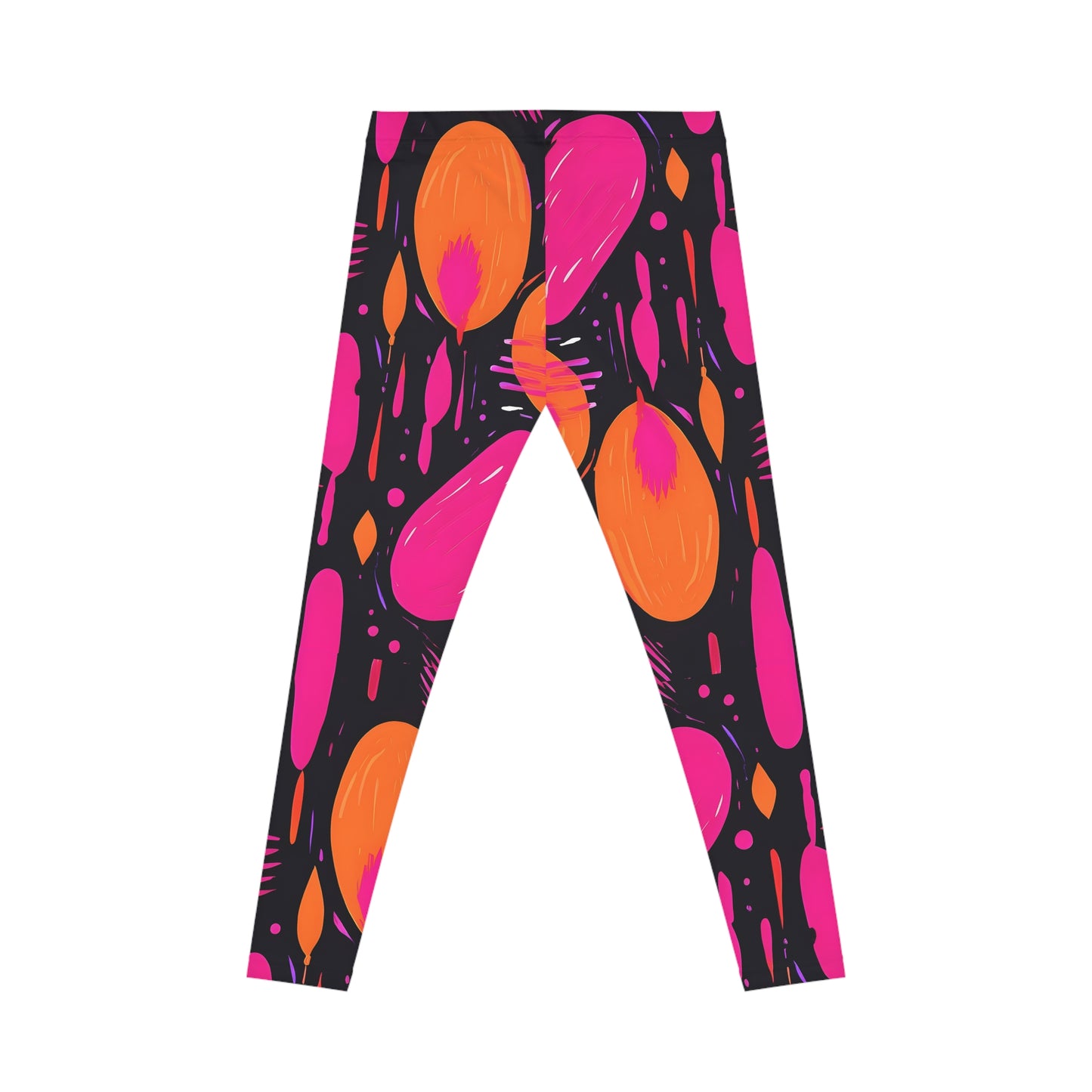 Geo Splash Printed Yoga Pants Leggings