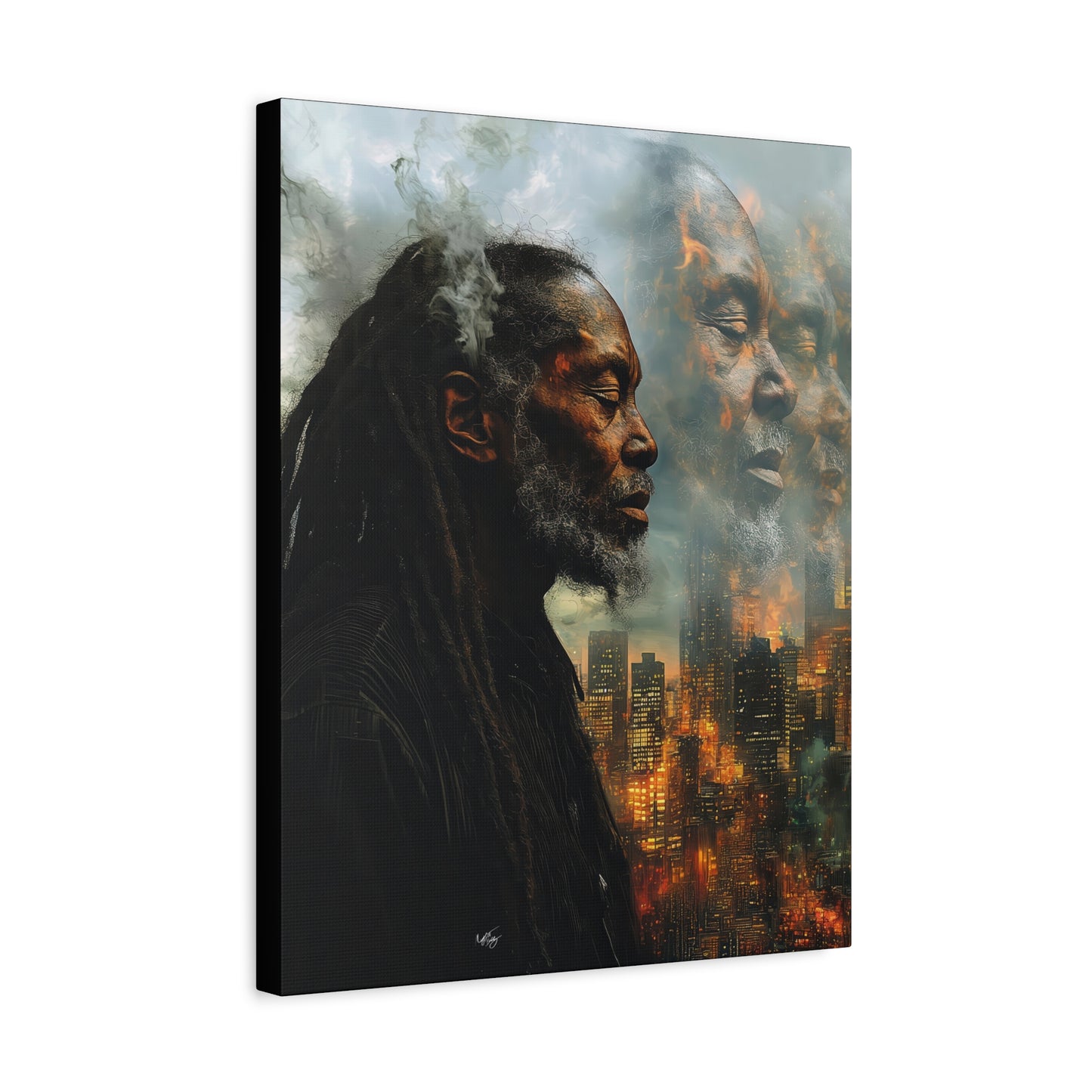 Canvas Wall Print - We Remember Black Art