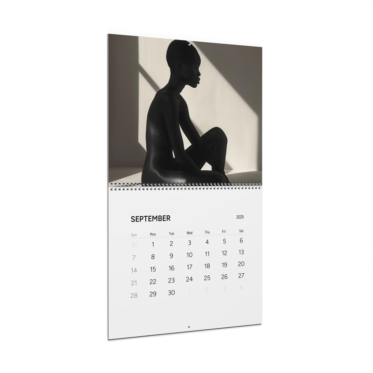 Grown Folks Business Black Art Wall Calendar