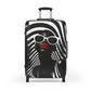 In Black And White Black Woman Art Hardshell Hardside Lockable Spinner Suitcase