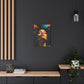 The Rapture Black Woman Abstract Artwork Canvas Wall Print