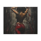 Private Dancer Afrocentric Black Woman Art Canvas Wall Print