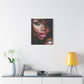 I'm Parched Afrocentric Black Woman Art Canvas Wall Print