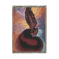 Afro Angel Woven Throw Blanket