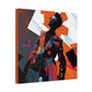 Fashion Is King Afrocentric Black Art Canvas Wall Print