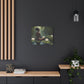 Meet Me By The Water Afrocentric Black Woman Fantasy Art Canvas Wall Print