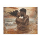 Forever Mine Black Love Art Canvas Wall Print