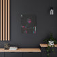 Sometimes It's A Little Hot Afrocentric Black Woman Art Canvas Wall Print