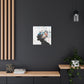 Frustration Afrocentric Black Art Canvas Wall Print