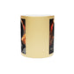 Diva Don’t Hurt ‘Em Afrocentric Black Woman Art Gold Metallic Coffee Mug