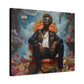 SurrealFlyism Afrocentric Black Man Art Canvas Wall Print
