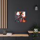 Fashion Is King Afrocentric Black Art Canvas Wall Print