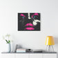 Anticipation Black Woman Art Canvas Wall Print