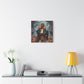 SurrealFlyism Afrocentric Black Man Art Canvas Wall Print