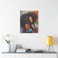 Beauty As Purpose Afrocentric Black Woman Art Canvas Wall Print