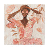 Relax It Will Be Okay Afrocentric Black Woman Abstract Art Canvas Wall Print