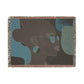 Seriously Beautiful Afrocentric Black Woman Abstract Art Woven Throw Blanket