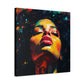 The Rapture Black Woman Abstract Artwork Canvas Wall Print