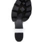 Trendy Snake Print Vegan Leather Lug Sole Sandals - Xtreme Shopper