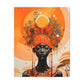 Beautiful Autumn Afternoon Black Woman Art Canvas Wall Print - Xtreme Shopper