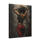 Private Dancer Afrocentric Black Woman Art Canvas Wall Print