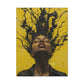 Hype Afrocentric Black Woman Art Canvas Wall Print