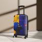 Stop and Smell the Flowers Black Woman Art Hardshell Hardside Lockable Spinner Suitcase