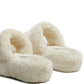 Smoothie Faux Fur Platform Slipper Sandals - Xtreme Shopper
