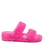 Smoothie Faux Fur Platform Slipper Sandals - Xtreme Shopper
