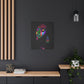 Original Makeup Black Woman Art Canvas Wall Print