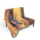 So Cool Black Art Woven Throw Blanket