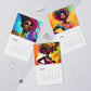 Black Girl Magic Oil Inspired Artwork Wall Calendar