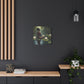 Meet Me By The Water Afrocentric Black Woman Fantasy Art Canvas Wall Print