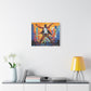 The Jazz Dancer Afrocentric Abstract Black Art Canvas Wall Print - Xtreme Shopper