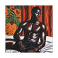 Good Morning Afrocentric Black Artwork Canvas Wall Print