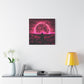 It Rises in the East Afrocentric Black Woman Abstract Art Canvas Wall Print