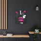 Anticipation Black Woman Art Canvas Wall Print