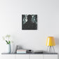 Rainy Days Aren't That Bad Afrocentric Black Man Art Canvas Wall Print