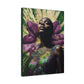 Blooming With Beauty Afrocentric Black Woman Inspirational Spiritual Art Canvas Wall Print