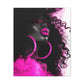 This Pink Is A Mood Afrocentric Black Woman Art Canvas Wall Print