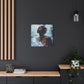 Refreshed Afrocentric Black Woman Art Canvas Wall Print