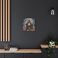 SurrealFlyism Afrocentric Black Man Art Canvas Wall Print